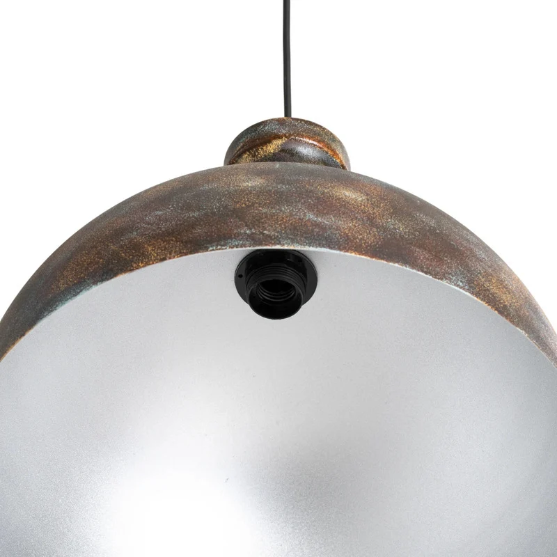 B-Ware Opviq Pendelleuchte Hängeleuchte Saglam Metall Vintage Design E27 LED SIEHE TEXT