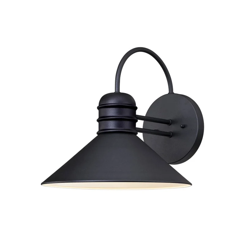 B-Ware Westinghouse Walter LED-Wandlampe Wandleuchte Wandlicht Leuchte dimmbar schwarz