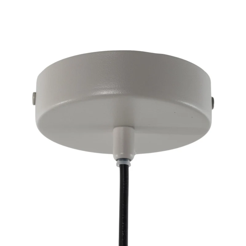 B-Ware Hängeleuchte Pendelleuchte Vitrum Cupola M Taupe Metall Lampe Dimmbar E27 LED