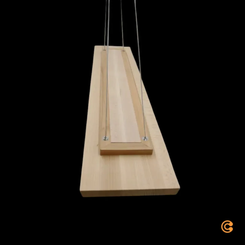 B-Ware Envostar Hängeleuchte Pendelleuchte LED Eiche Metall Holz schwarz Tribe