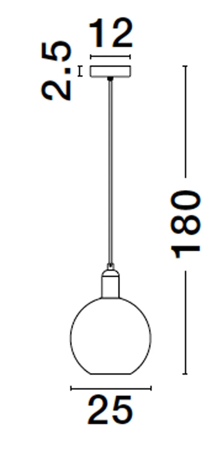 B-Ware Nova Luce Pendelleuchte Hängeleuchte MIRRO E27 LED Gold dimmbar 180x25 cm Lampe
