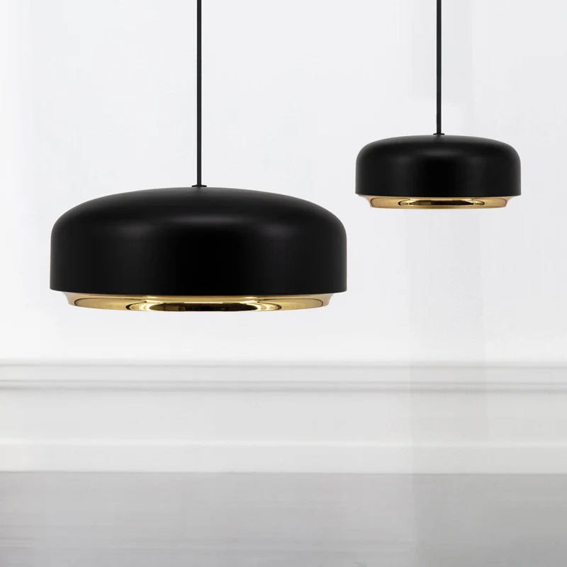 B-Ware Umage Hängeleuchte LED Pendelleuchte Hazel schwarz Messing Aluminium Ø 40 cm