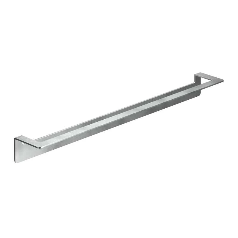 B-Ware Weissenstein Handtuchstange Stange WOMO Handtuchhalter Silber 60cm selbstklebend