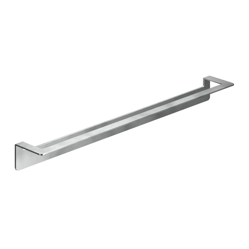 B-Ware Weissenstein Handtuchstange Stange WOMO Handtuchhalter Silber 60cm selbstklebend