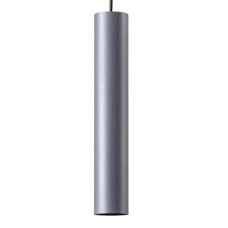 B-Ware Hängeleuchte Brenta Pendelleuchte grau Stahl GU10 LED Lampe 110 cm 5-flammig