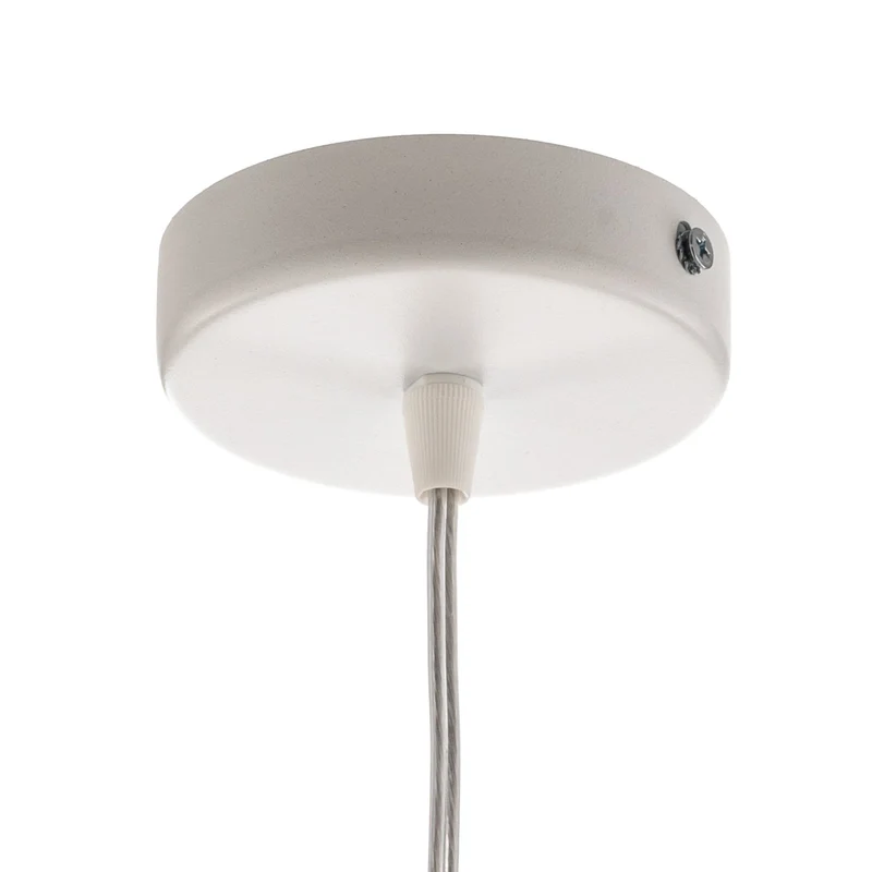 B-Ware Maco Design Pendellampe Hängelampe Vivien Lampe grau weiß silber dreifarbig