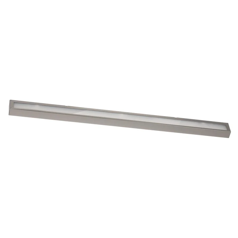 B-Ware Wandleuchte Mera Wandlampe LED aluminium weiß Stahl Kunststoff 120 cm 3000 K