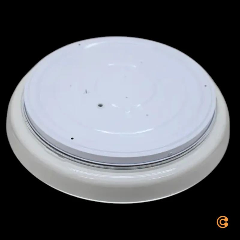 B-Ware JUST LIGHT Deckenleuchte Deckenlampe LED SATI Kunststoff weiss messing dimmbar