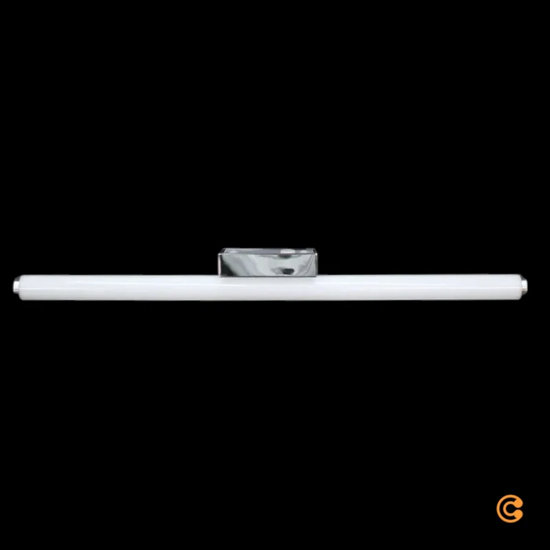 B-Ware Leuchte Lampe Badleuchte Spiegelbeleuchtung LED 800 mm Silber Weiß IP44