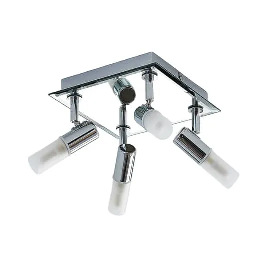 B-Ware Lindby Bad-Deckenlampe Zela Deckenlampe Deko-Deckenlicht G9 4-flg 32 x 32 cm