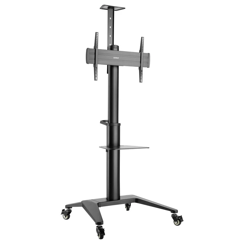 B-Ware SpeaKa Professional TV-Rollwagen Stand TV Bodenständer höhenverstellbar