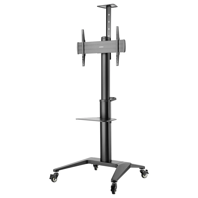 B-Ware SpeaKa Professional TV-Rollwagen Stand TV Bodenständer höhenverstellbar
