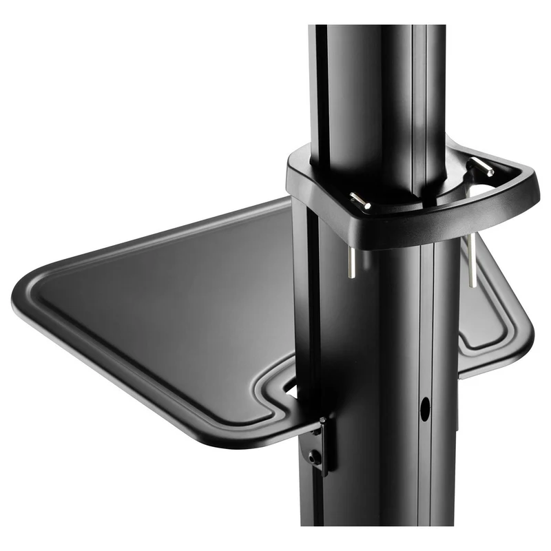 B-Ware SpeaKa Professional TV-Rollwagen Stand TV Bodenständer höhenverstellbar