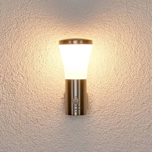 B-Ware Lindby Bewegungsmelder-Wandlampe Sumea Wandleuchte Wandlampe Außenlampe Leuchte