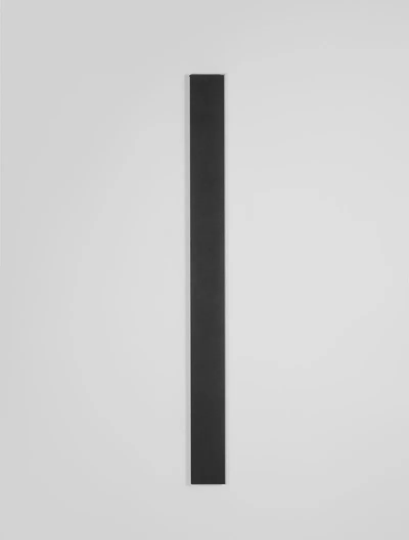 B-Ware Nova Luce Wandleuchte Wandlampe SELINE LED Schwarz Warmweiß Aluminium 90 cm 36 W