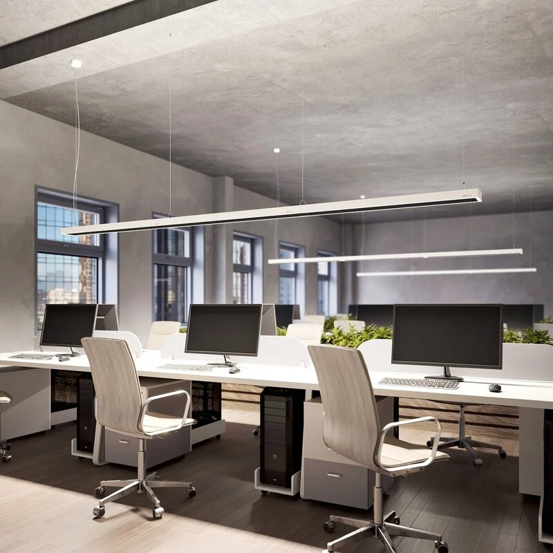 B-Ware Arcchio Susi LED Office-Pendellampe DALI Hängelampe Hängeleuchte Lampe Büro weiß