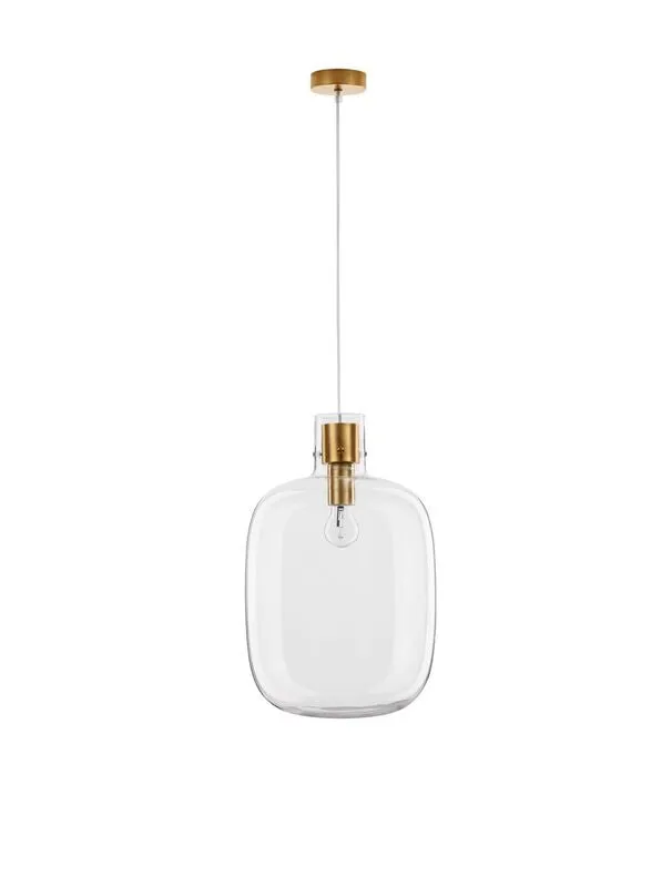 B-Ware Nova Luce Pendelleuchte Hängeleuchte CINZIA E27 LED Gold dimmbar Lampe Ø 30 cm