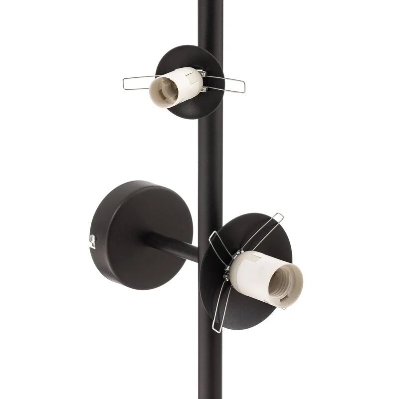 B-Ware Euluna Wandleuchte Dione Wandlampe Lampe Leuchte Wohnzimmer 3 flammig schwarz