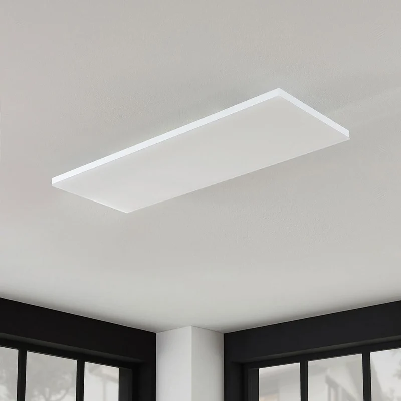B-Ware Lampenwelt LED-Panel Deckenlampe Lampe Blaan CCT Fernbedienung 79,5 x 29,5 cm