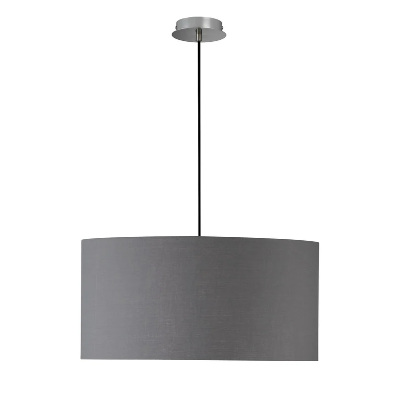 B-Ware Schöner Wohnen Hängelampe Pendelleuchte Pina Lampe dunkelgrau E27 LED
