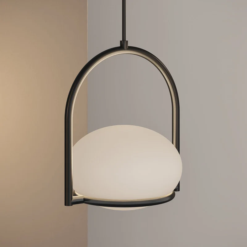 B-Ware LEDSC4 Hängeleuchte Pendelleuchte Coco schwarz weiß Aluminium Kunststoff397