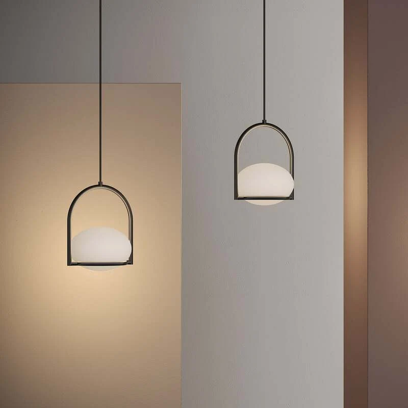 B-Ware LEDSC4 Hängeleuchte Pendelleuchte Coco schwarz weiß Aluminium Kunststoff397