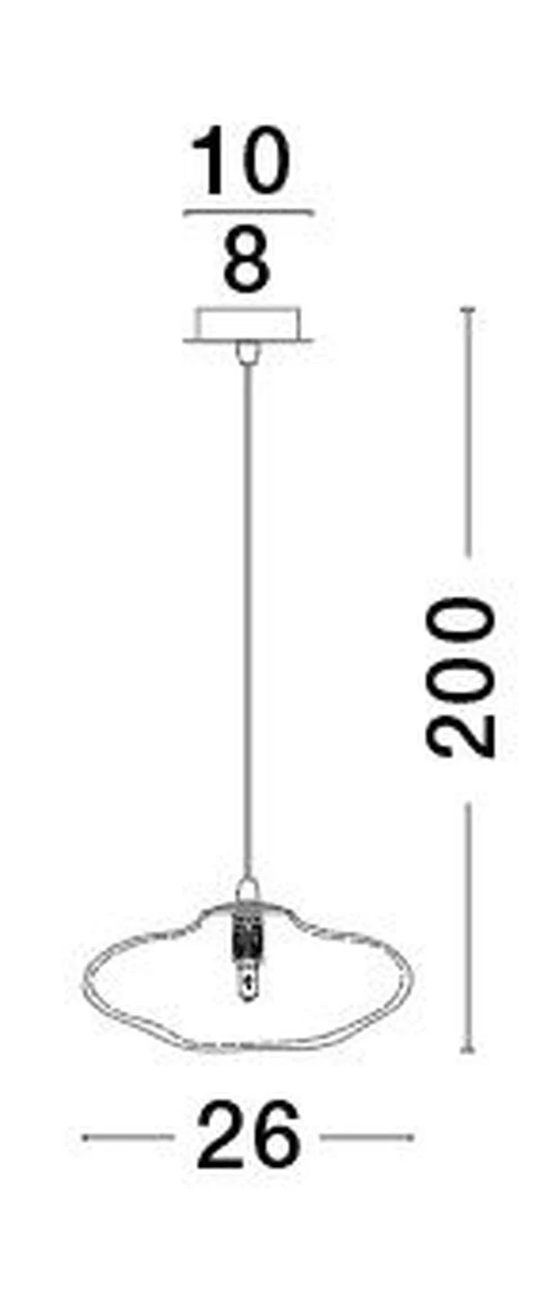 B-Ware Nova Luce Pendelleuchte Hängeleuchte KING G9 LED Gold dimmbar Beleuchtung Glas