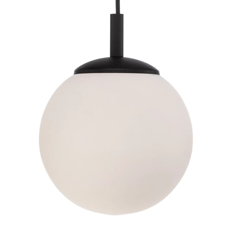 B-Ware Esme Hängeleuchte Pendelleuchte Opalglas sechsflammig linear weiß satiniert Glas