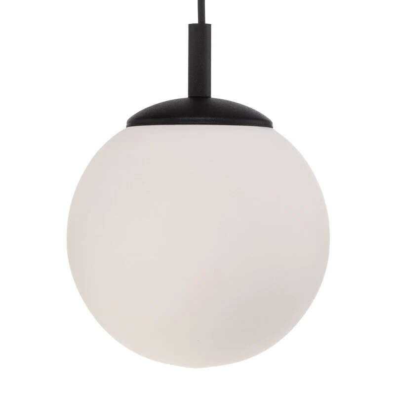 B-Ware Esme Hängeleuchte Pendelleuchte Opalglas sechsflammig linear weiß satiniert Glas
