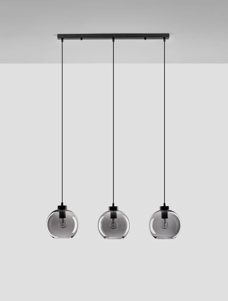 B-Ware Pendelleuchte Hängeleuchte Nova Luce PALMER E27 LED dimmbar Glas SIEHE TEXT/FOTO