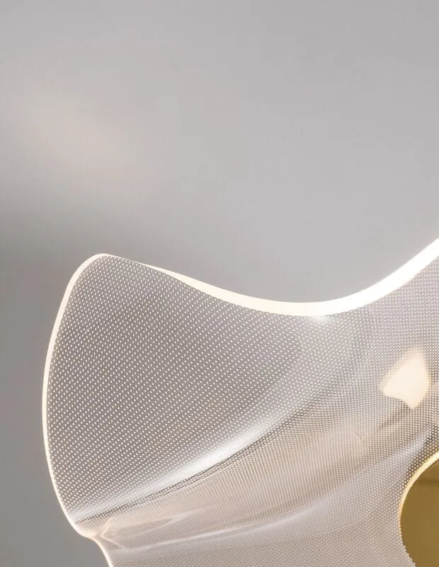 B-Ware Nova Luce Deckenleuchte Deckenlampe SIDERNO LED Gold Warmweiß 50 cm 31 W Lampe