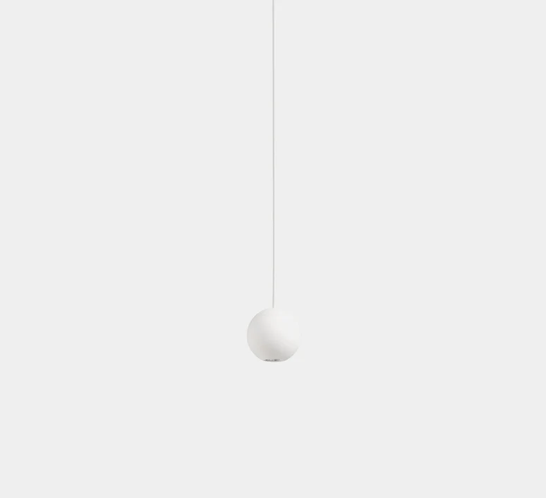 B-Ware LEDS-C4 Punto Single Surfaced Hängeleuchte weiß Hängeleuchte Deckenlampe Leuchte