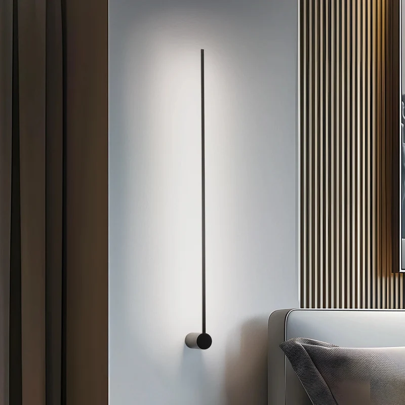B-Ware Nowodvorski Wandleuchte Wandlampe LED schwarz Aluminium Leuchte Licht Arm 105 cm