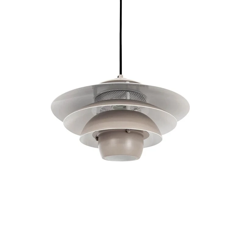 B-Ware Dyberg Larsen Hängelampe Pendelleuchte Ejka Mini Deckenlampe Ø30cm Metall beige