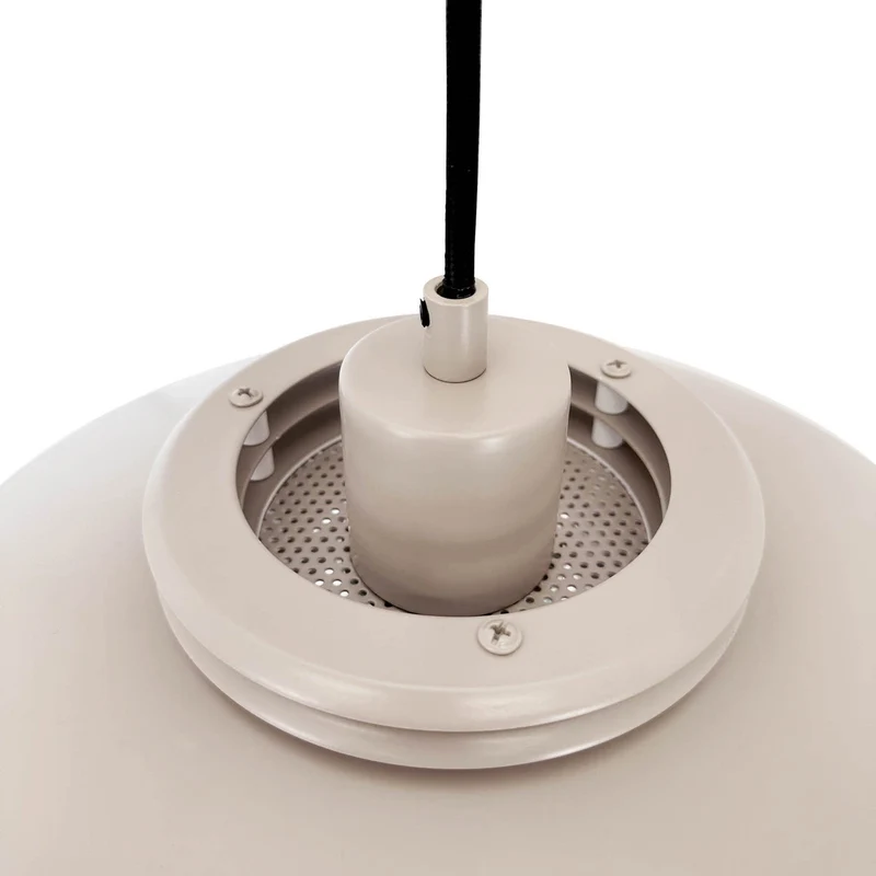 B-Ware Dyberg Larsen Hängelampe Pendelleuchte Ejka Mini Deckenlampe Ø30cm Metall beige