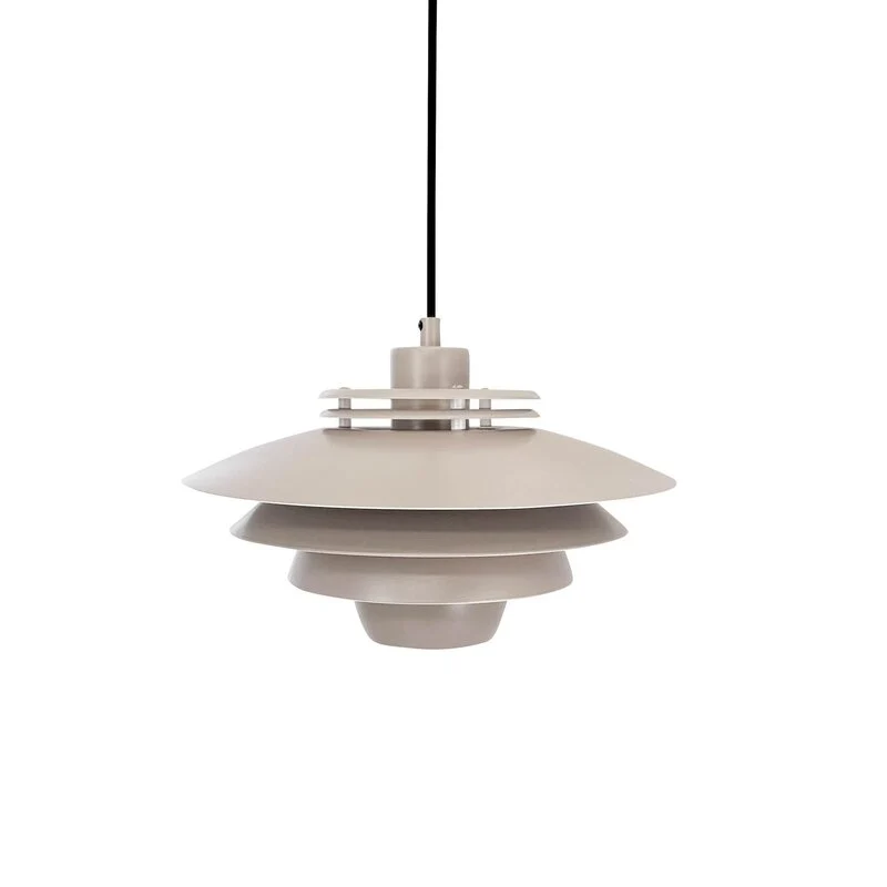 B-Ware Dyberg Larsen Hängelampe Pendelleuchte Ejka Mini Deckenlampe Ø30cm Metall beige