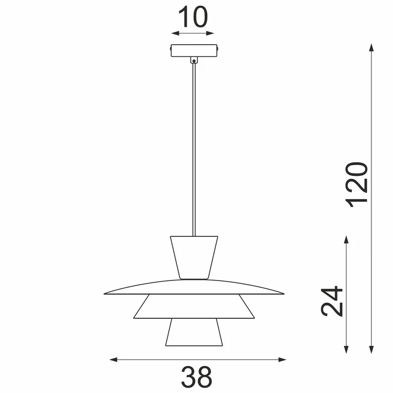 B-Ware Plato Hängeleuchte Pendelleuchte Ø38cm beige Stahl Lampe Leuchte Beleuchtung