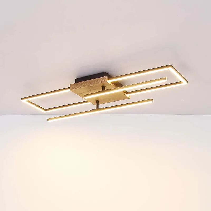 B-Ware Globo LED-Deckenleuchte Deckenlampe Lampe Leuchte Hängelampe Kendra Länge 80 cm