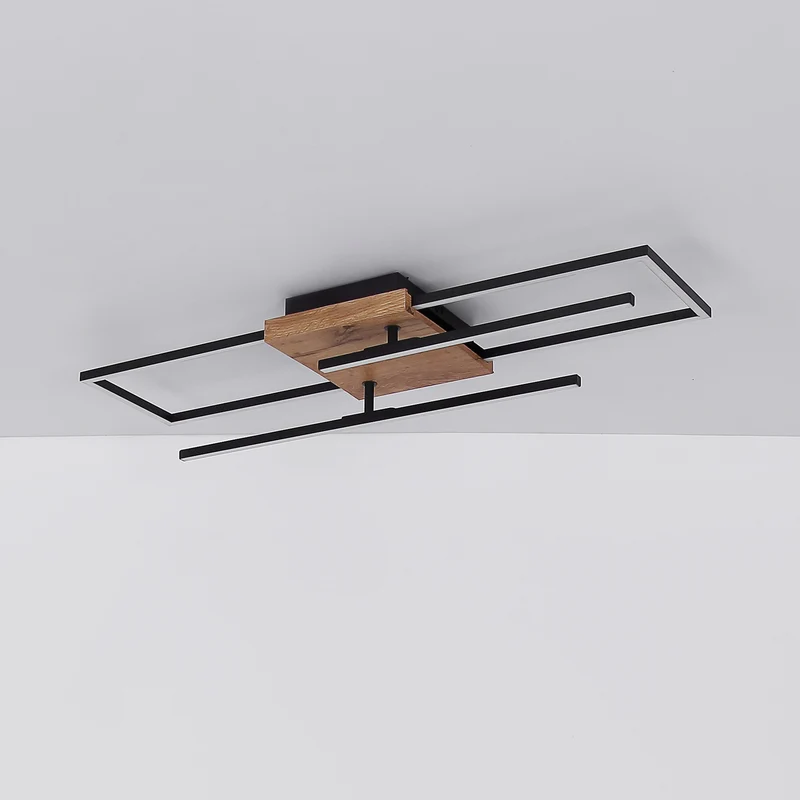 B-Ware Globo LED-Deckenleuchte Deckenlampe Lampe Leuchte Hängelampe Kendra Länge 80 cm