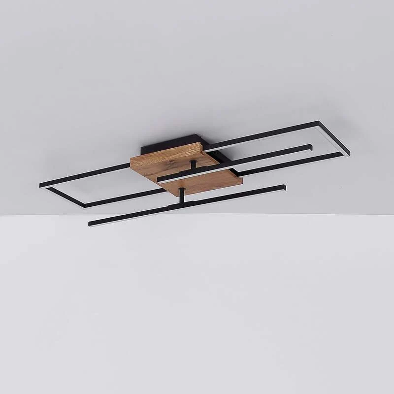 B-Ware Globo LED-Deckenleuchte Deckenlampe Lampe Leuchte Hängelampe Kendra Länge 80 cm
