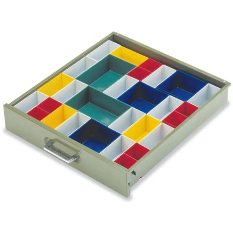 B-Ware LA-KA-PE Einsatzkasten Behälter Box Aufbewahrung Ordnung 106x80x54mm 50 Stück