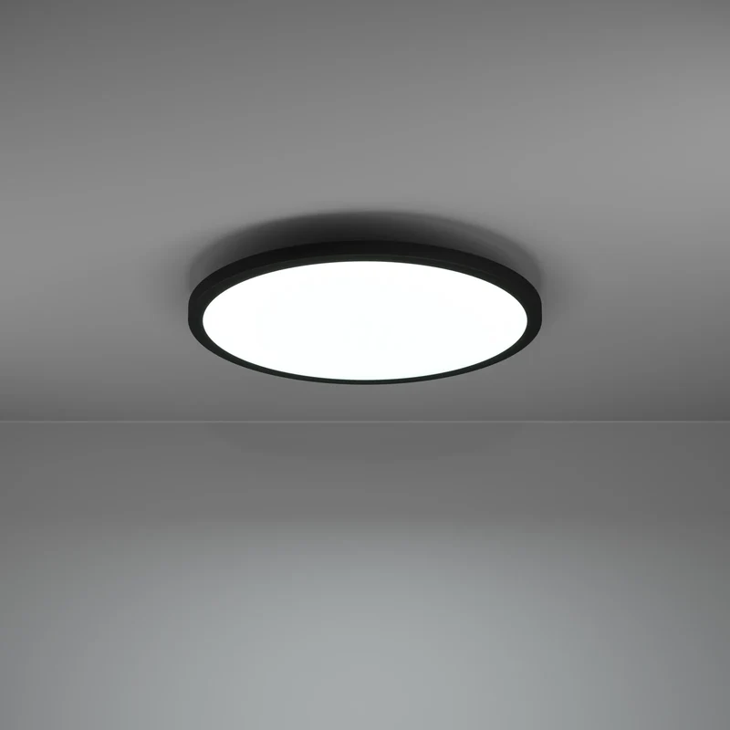 B-Ware EGLO Deckenlampe Deckenleuchte connect Sarsina Z schwarz Aluminium LED CCT 45 cm