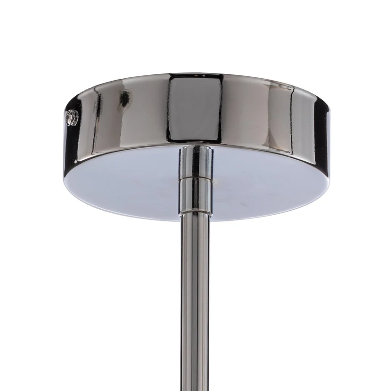 B-Ware AV-1777-13K Hängelampe Pendelleuchte chromfarben Glas Deckenlampe 13-flg dimmbar