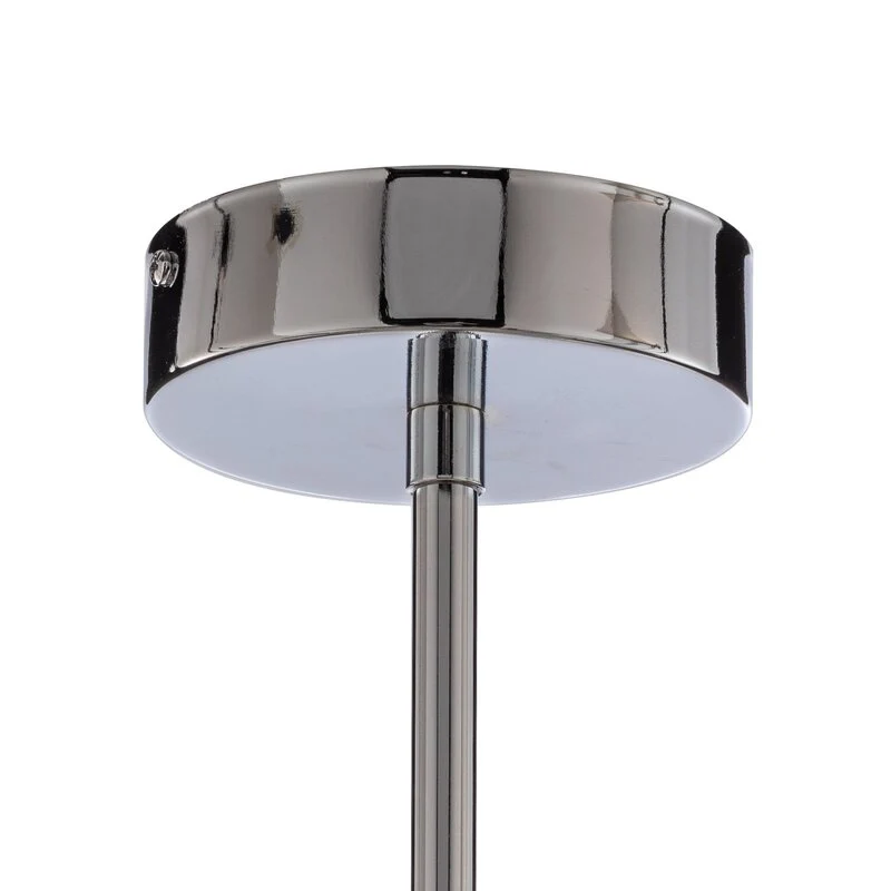 B-Ware AV-1777-13K Hängelampe Pendelleuchte chromfarben Glas Deckenlampe 13-flg dimmbar