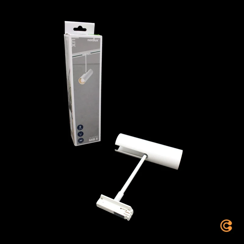 B-Ware Nordlux MIB 6 Hochvolt-Schienensystem-Leuchte Deckenlampen Link GU10 8 W Weiß