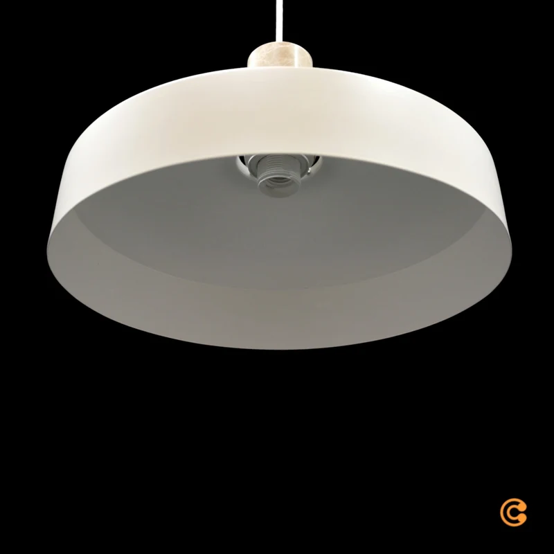 B-Ware Nordlux Pendelleuchte Hängelampe Elvas Marmor Metall Beige E27 LED Leuchte Lampe