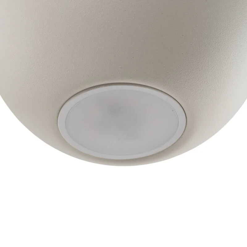 B-Ware Midway Hängeleuchte Pendelleuchte Deckenlampe sand Metall GU10 Lampe Leuchte