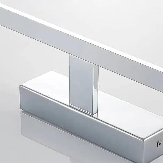 B-Ware Lindby Lassi LED-Spiegellampe chrom Spiegelleuchte Wandleuchte Badleuchte Lampe