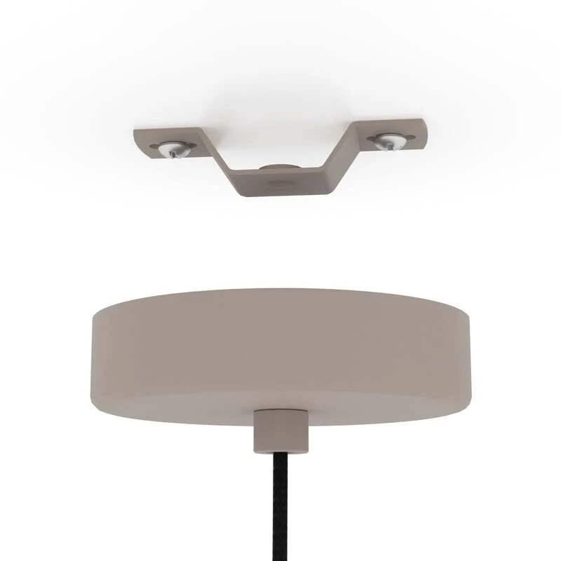 B-Ware EGLO Hängeleuchte Cominio Hängelampe Deckenlampe Leuchte taupe sand einflam980