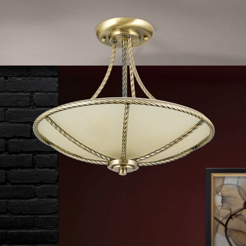 B-Ware Formvollendete Deckenleuchte Galina Lampe Leuchte LED Wohnzimmer Beleuchtung